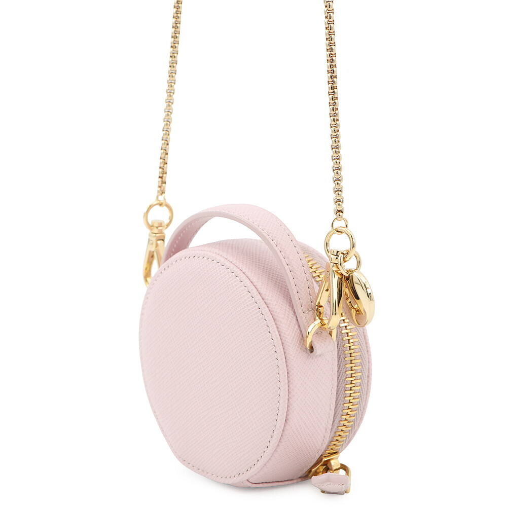 Prada Clutch Triangle Logo Chain Attached Bag - Picture 2 of 12